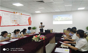 2018年星空体育之家安徽蚌埠店实习生毕业考核，述职大会顺利召开！