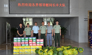 &ldquo;八一&rdquo;慰问暖人心 军民共建一家亲 &mdash;&mdash;星空体育之家北城店亲切慰问消防大队全体官兵