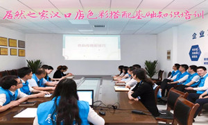 星空体育之家湖北汉口店色彩搭配基础知识培训